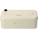Bamboo Fiber Lunch Box with Utensils 1022-14 — Beige — view 1