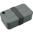 Bamboo Fiber Lunch Box with Utensils 1022-14 — Gray (GY) — view 6