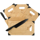 Bamboo Cutting Board with Knife 1031-49 — Natural (NT) — view 5
