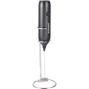 Rechargeable Handheld Milk Frother With Stand 1032-51 — Black (BK) — view 1