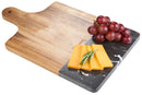 Black Marble and Wood Cutting Board 1033-64 — Black (BK) — view 4