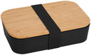 Bamboo Fiber Lunch Box with Cutting Board Lid 1033-93 — Black (BK) — view 4