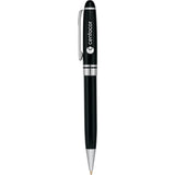 Bristol Ballpoint — Black (BK) — decorated front view — 3