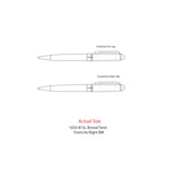 Bristol Ballpoint — Black — blank product view — 2