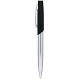 Geneva Ballpoint — Black (BK) — blank front view — 4