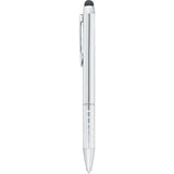Preston Dual Ballpoint Stylus — Silver (SL) — blank front view — 3