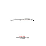 Carson Ballpoint Stylus — Black — blank product view — 2