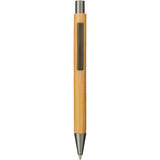 Bamboo Quick-Dry Gel Ballpoint — Natural (NT) — blank front view — 3