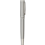 Recycled Stainless Steel Rollerball Pen — Silver (SL) — blank product view — 4
