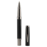 Recycled Brass Ultra Gel Roller Ball — Black (BK) — blank front view — 7