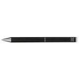 Recycled Aluminum Ultra Gel Ballpoint — Black (BK) — blank back view — 11