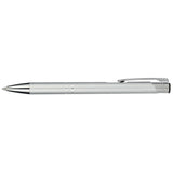 Recycled Aluminum Richmont Gel Ballpoint — Silver (SL) — blank front view — 10
