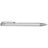 Recycled Aluminum Richmont Gel Ballpoint — Silver (SL) — blank product view — 9