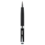Hyde Recycled Brass Gel Ballpoint — Black (BK) — blank front view — 6
