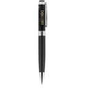 Hyde Recycled Brass Gel Ballpoint — Black (BK) — decorated product view