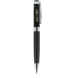 Hyde Recycled Brass Gel Ballpoint — Black (BK) — decorated product view — 2