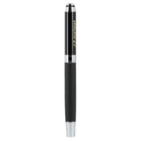 Hyde Recycled Brass Gel Rollerball — Black (BK) — decorated back view — 6