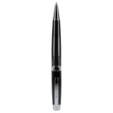 Newton Recycled Brass Gel Ballpoint — Black (BK) — blank front view — 11
