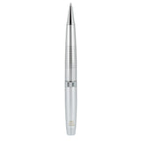 Newton Recycled Brass Gel Ballpoint — Silver (SI) — blank back view — 7