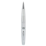 Newton Recycled Brass Gel Ballpoint — Silver (SI) — blank front view — 6