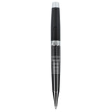 Newton Recycled Brass Gel Rollerball — Black (BK) — blank back view — 11
