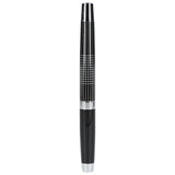 Newton Recycled Brass Gel Rollerball — Black (BK) — blank back view — 12