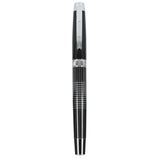 Newton Recycled Brass Gel Rollerball — Black (BK) — blank front view — 10
