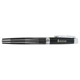 Newton Recycled Brass Gel Rollerball — Black (BK) — decorated product view — 2