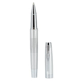 Newton Recycled Brass Gel Rollerball — Silver (SI) — blank front view — 17