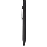Wellable™ Recycled Brass Gel Pen — Black (BK) — blank front view — 6