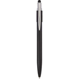 Wellable™ Recycled Fidget Stylus Pen — Black (BK) — blank product view — 13