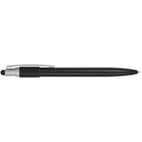 Wellable™ Recycled Fidget Stylus Pen — Black (BK) — blank front view — 11