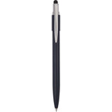 Wellable™ Recycled Fidget Stylus Pen — Navy (NY) — blank product view — 5