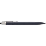Wellable™ Recycled Fidget Stylus Pen — Navy (NY) — blank front view — 3