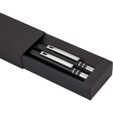 Mod Recycled Pen and Pencil Gift Set — Black (BK) — blank detail view — 6