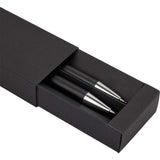 Mod Recycled Pen and Pencil Gift Set — Black (BK) — blank detail view — 8