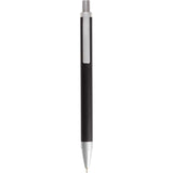 Beau Recycled Aluminum Gel Pen — Black (BK) — blank product view — 25