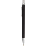 Beau Recycled Aluminum Gel Pen — Black (BK) — blank front view — 22