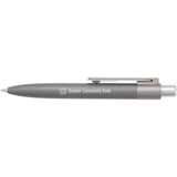 Liberty Mini Gel Pen — Gray (GY) — decorated front view — 2