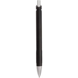 Pressley Recycled Gel Pen — Black (BK) — blank back view — 16