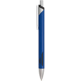Pressley Recycled Gel Pen — Blue (BL) — blank front view — 19