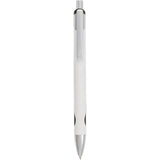 Pressley Recycled Gel Pen — White (WH) — blank product view — 7