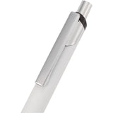 Pressley Recycled Gel Pen — White (WH) — blank detail view — 6