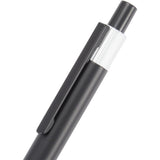 Riley Recycled Gel Pen — Black (BK) — blank detail view — 6
