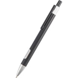 Riley Recycled Gel Pen — Black (BK) — blank detail view — 7
