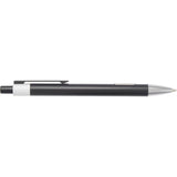 Riley Recycled Gel Pen — Black (BK) — blank front view — 4