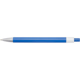 Riley Recycled Gel Pen — Blue (BL) — blank product view — 11
