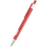 Riley Recycled Gel Pen — Red (RD) — blank detail view — 29