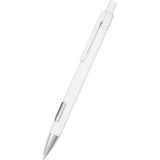 Riley Recycled Gel Pen — White (WH) — blank detail view — 22
