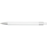 Riley Recycled Gel Pen — White (WH) — blank product view — 18